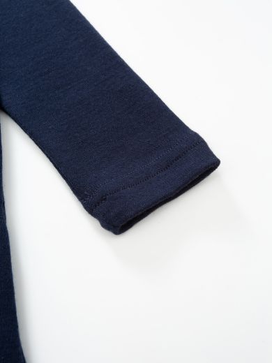 Bilde av WoolLand Høvringen body boy Blue Ink
